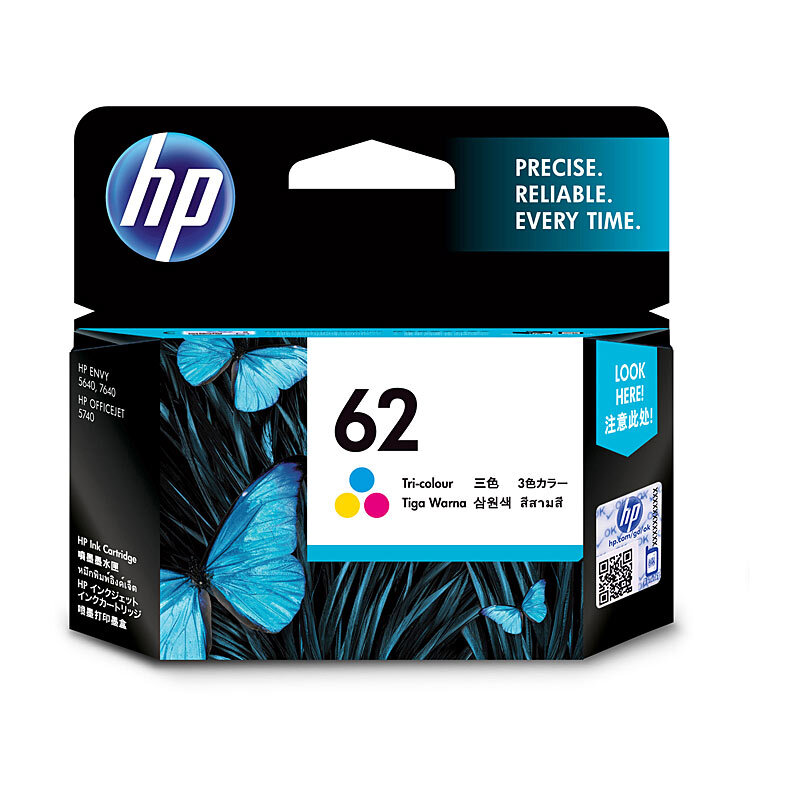 HP 62 Tri Col Ink C2P06AA   HI62C 